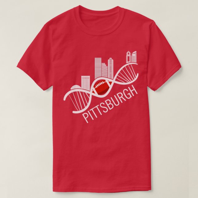 Camiseta Pittsburgh American Football USA Pensilvânia EUA (Frente do Design)