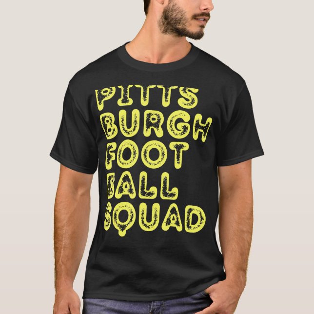Camiseta Pittsburgh Futebol Squad Game Day Pgh Pa L (Frente)