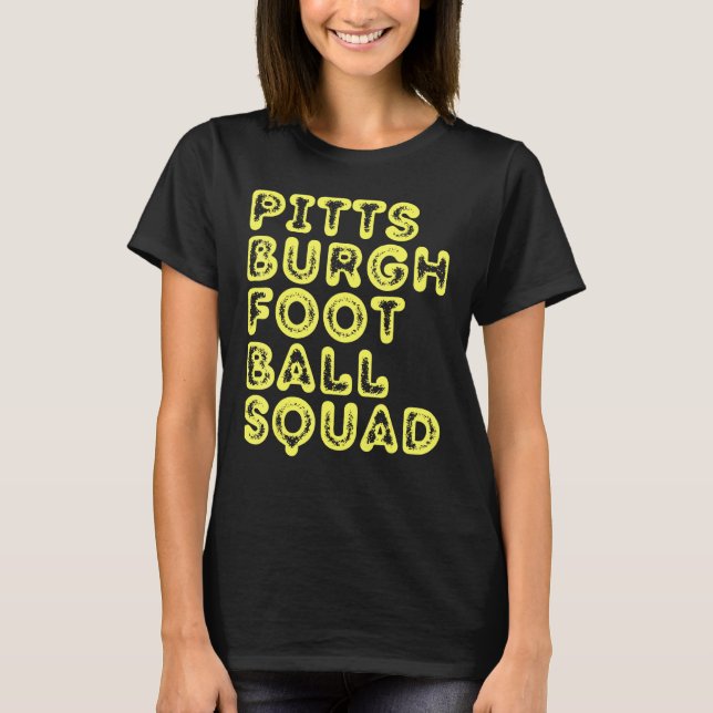 Camiseta Pittsburgh Futebol Squad Game Day Pgh Pa L (Frente)