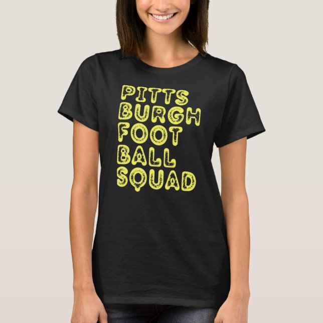 Camiseta Pittsburgh Futebol Squad Game Day Pgh Pa L (Frente)