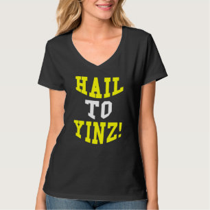 Camiseta Pittsburgh Pensilvânia Piada da Faculdade Hail To 