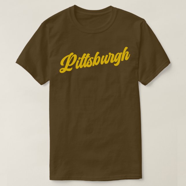 Camiseta Pittsburgh Retro Pittsburgh Penguins (Frente do Design)