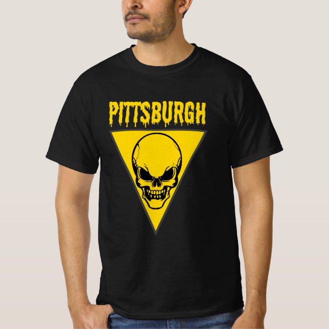 Camiseta Pittsburgh Skull (Frente)