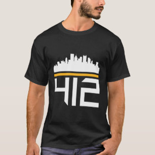 Camiseta Pittsburgh Skyline 412