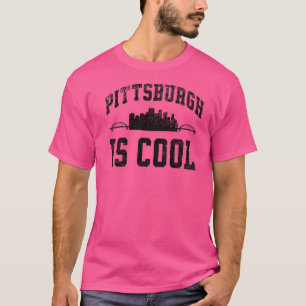 Camiseta Pittsburgh Yinz Yinzer Steel City Skyline 412 Hom