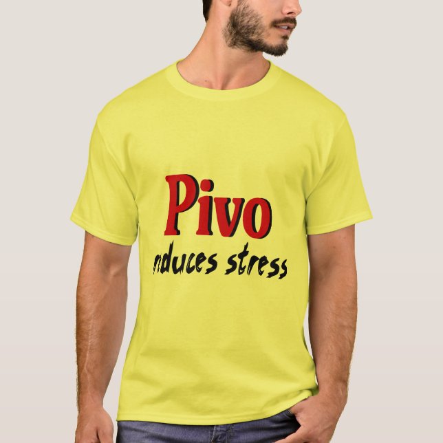 Camiseta Pivo reduz o esforço (Frente)