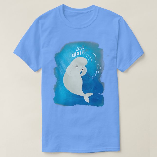 Camiseta PIXAR Encontrando Dory Bailey (Frente do Design)