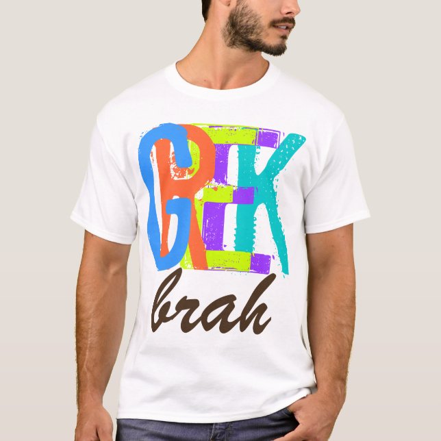 Camiseta PixDezines Grego brah! (Frente)