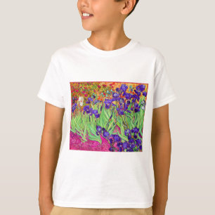Camiseta PixDezines van gogh íris/st. remy