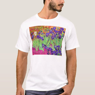 Camiseta PixDezines van gogh íris/st. remy