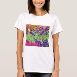 Camiseta PixDezines van gogh íris/st. remy