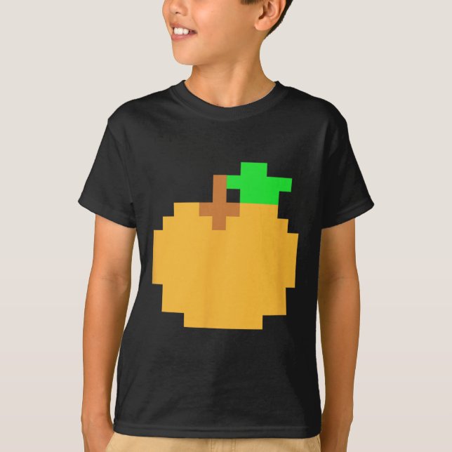 Camiseta Pixel 8-bit Arcade Vídeo Jogo Correspondente Figur (Frente)