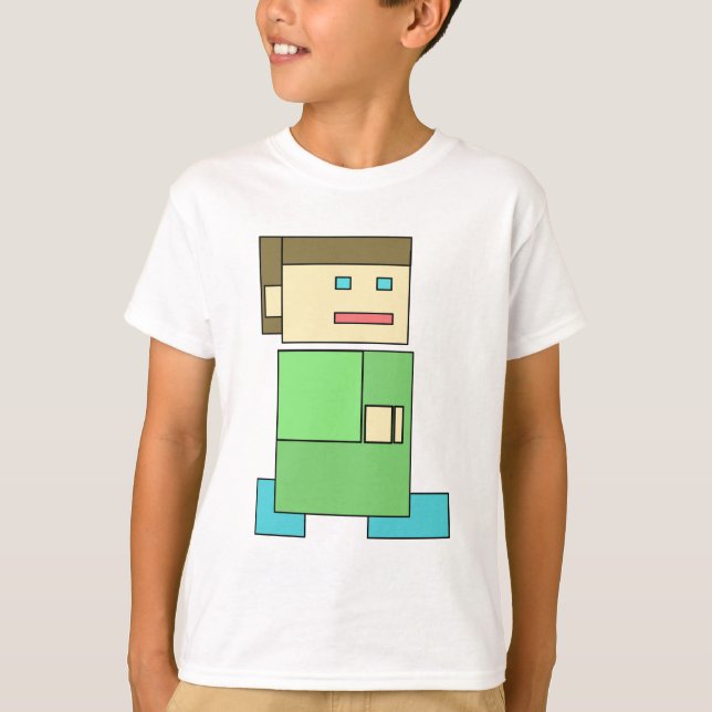 CAMISETA PIXEL ART GAME BOY KID (Frente)