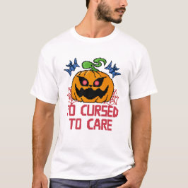 Camiseta Pixel Art Halloween Pumpkins, Skulls & Bats