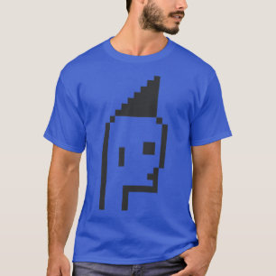 Camiseta Pixel Art Legal Mohawk Black on White ToolCtypto N