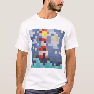 Camiseta Pixel Art - Light Tower