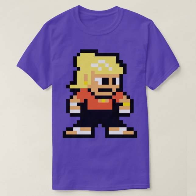 Camiseta Pixel Art mela (Frente do Design)