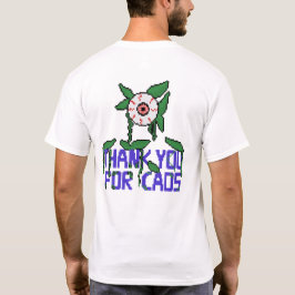 Camiseta Pixel Art Scary Pumpkin & Eyeball Horror