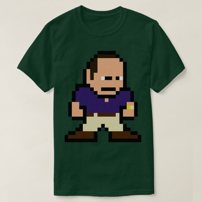 Camiseta Pixel Art Tony Soprano (Frente do Design)