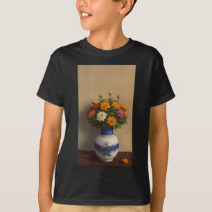Camiseta Pixel Blooms Sticker