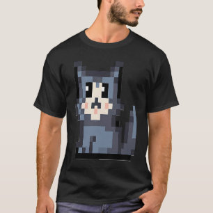 Camiseta Pixel Cat Pixel Proprietário de Cat