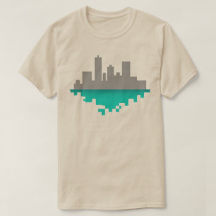 CAMISETA PIXEL CITY SKYLINE