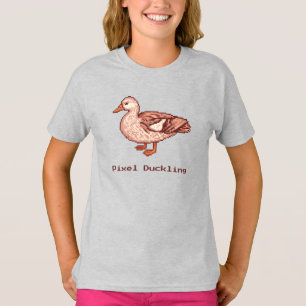 Camiseta Pixel Duckling, Pixel Art moderno