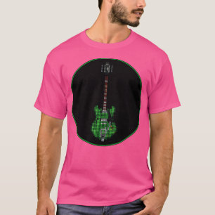 Camiseta Pixel em um círculo preto