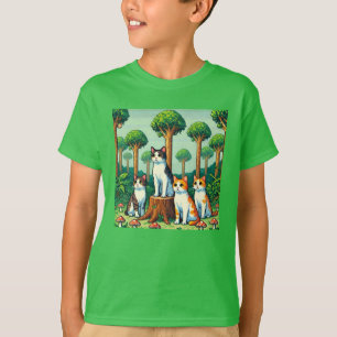 Camiseta Pixel Friends: Forest Protection (cats) #13