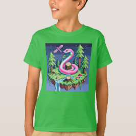 Camiseta Pixel Friends: Forest Protection (cobra cor-de-ros