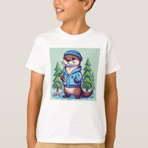 Camiseta Pixel Friends: Forest Protection (lontra) #19
