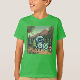Camiseta Pixel Friends: Forest Protection (robô) #18
