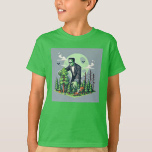 Camiseta Pixel Friends: Proteção Florestal -frankenstein #1