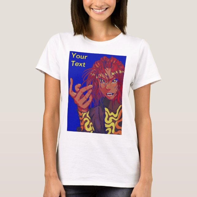 Camiseta Pixel girl (Frente)