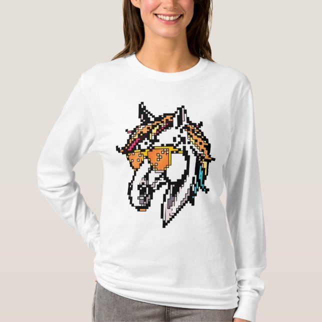 Camiseta Pixel Horse (Frente)