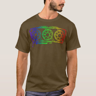 Camiseta Pixel Look RGB Gaming Graphic d Gamer