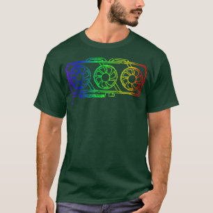 Camiseta Pixel Look RGB Gaming Graphic d Gamer