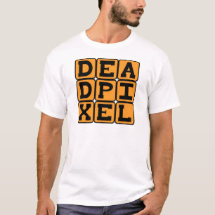 Camiseta Pixel Morto, Imagem Queimada