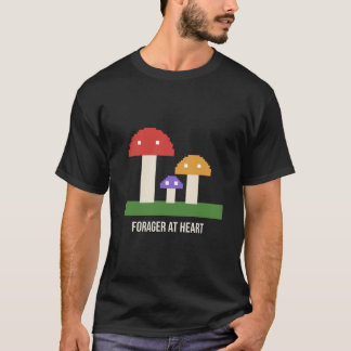 Camiseta Pixel Mushroom Forager at Heart Cottageco
