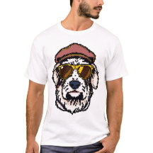 Pixel Old English Sheepdog