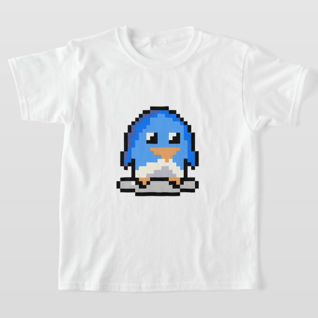 Camiseta Pixel Penguin (Postura )