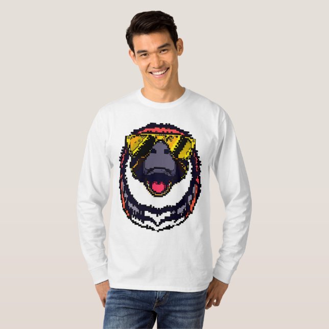 Camiseta Pixel Platypus (Frente Completa)