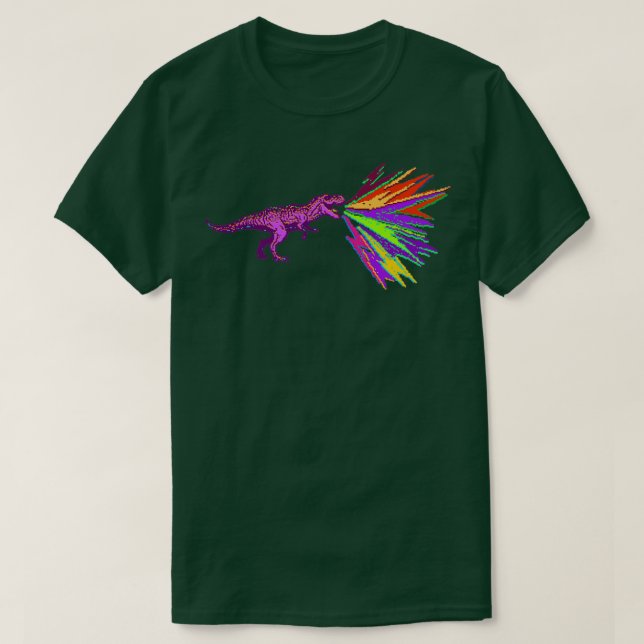 Camiseta Pixel Roar (Frente do Design)
