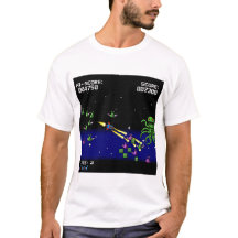 Pixel Starfighter T-Shirt -Retro Space Shooter Tee