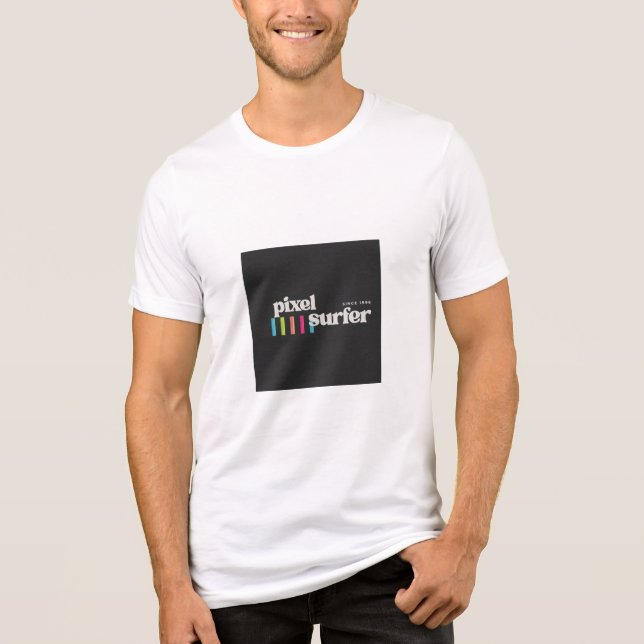 Camiseta Pixel Surfer (Frente)