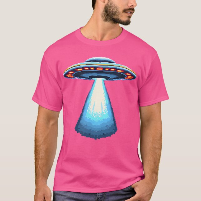 Camiseta Pixel Ufo (Frente)