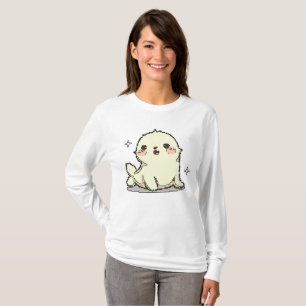 Camiseta Pixel Whispers do Harp Seal