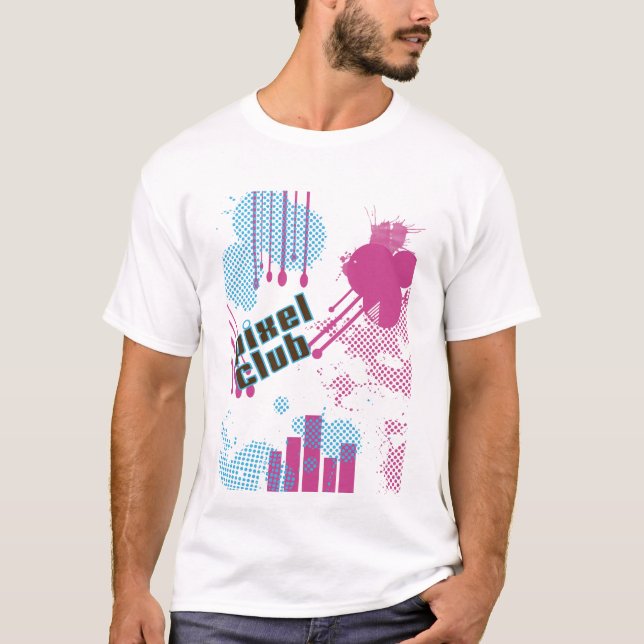Camiseta pixelclub2 (Frente)