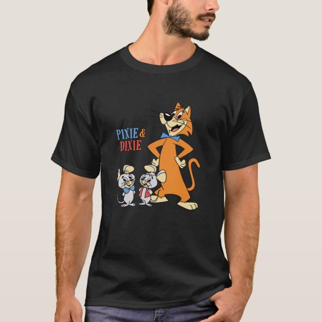 Camiseta Pixie  Dixie with Mr. Jinks Classic (Frente)