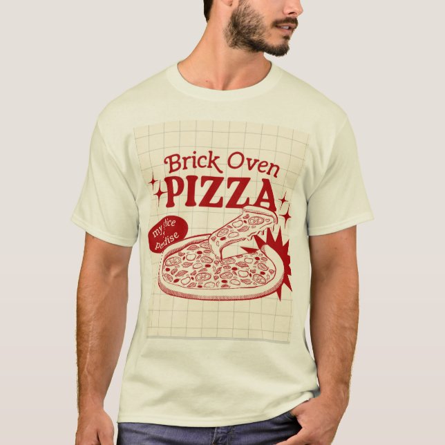 Camiseta Pizza (Frente)